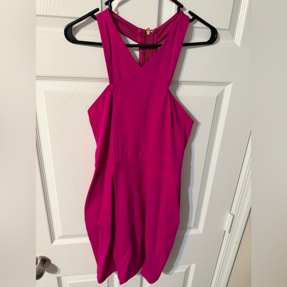 Express Fuchsia Dress - Picture 2 of 7